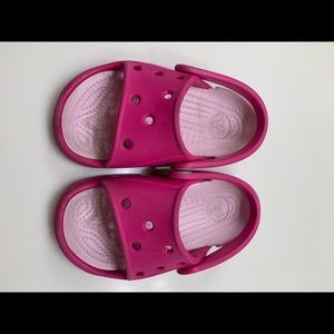 Croc sandals size 6-7